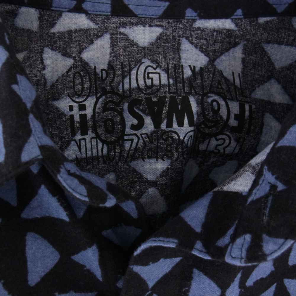 TENDERLOIN テンダーロイン PRINT FLANNEL SHT T トライアングル 総柄