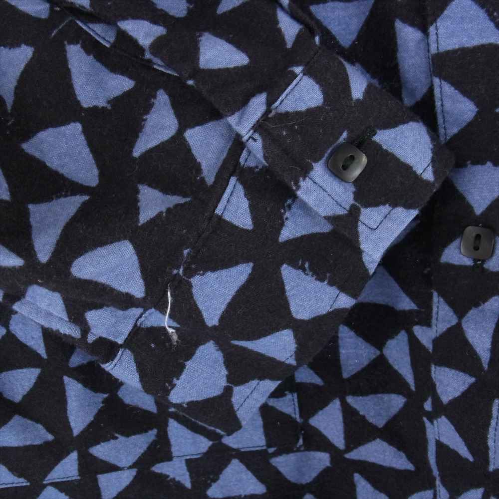 TENDERLOIN テンダーロイン PRINT FLANNEL SHT T トライアングル 総柄