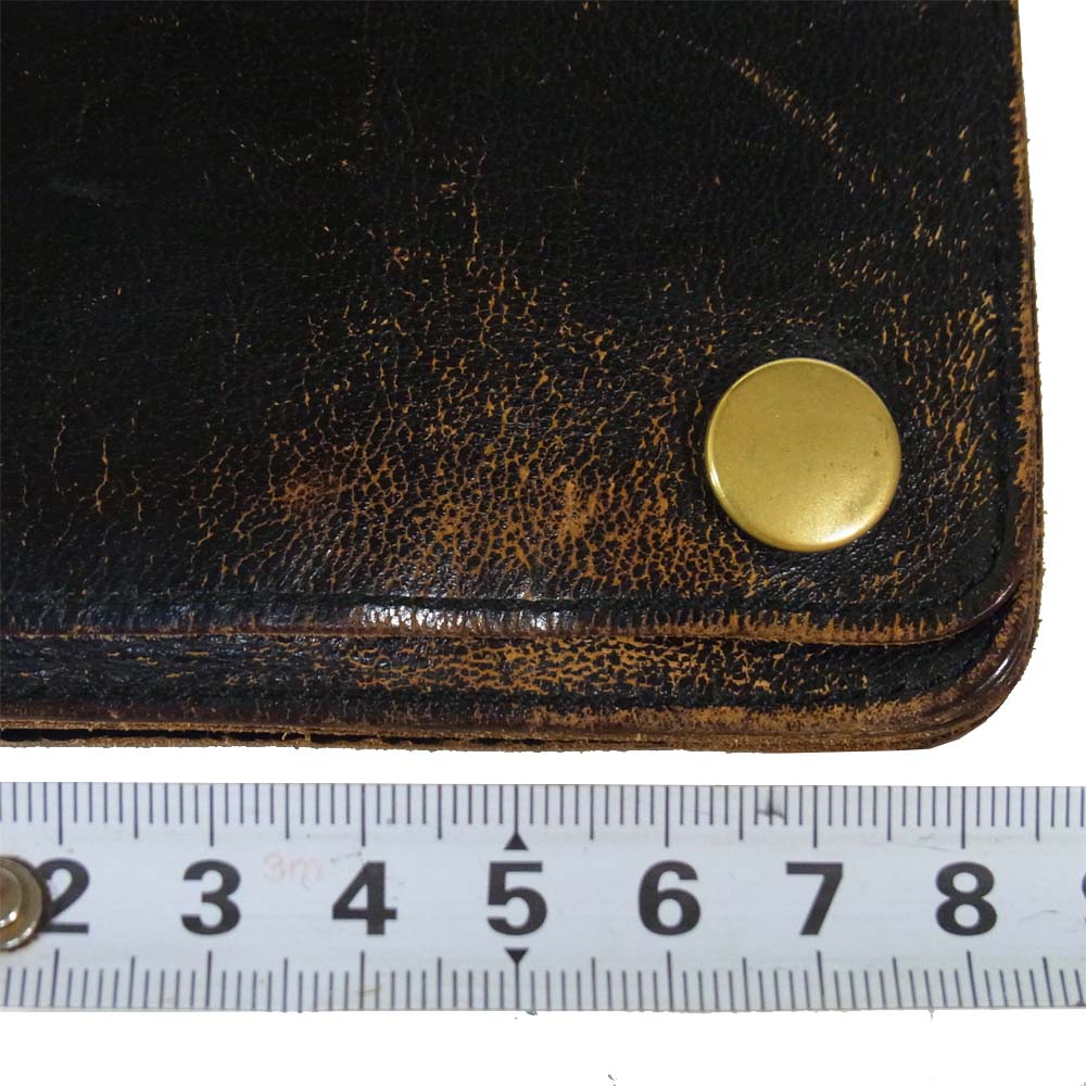 TENDERLOIN テンダーロイン T-WALLET レザー 二つ折り 長財布 ブラック