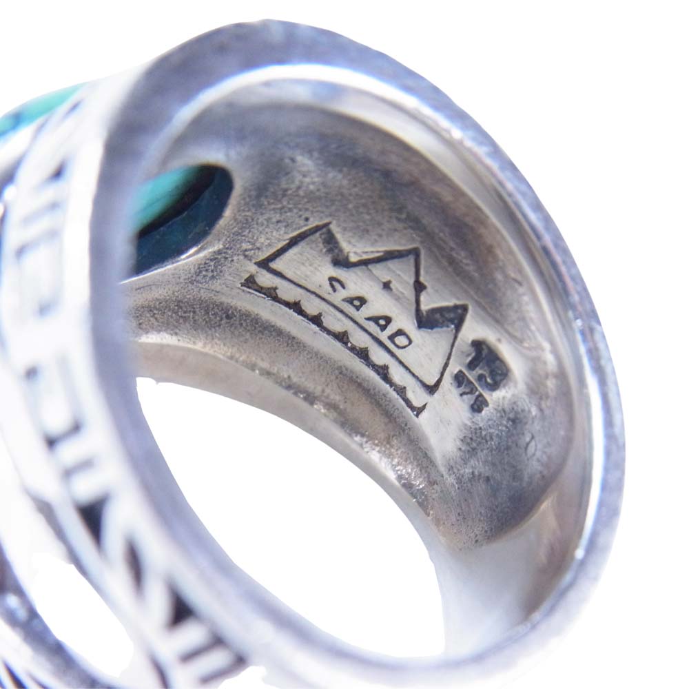 SAAD サード ターコイズ リング 指輪 925 ターコイズリング ネイティブ