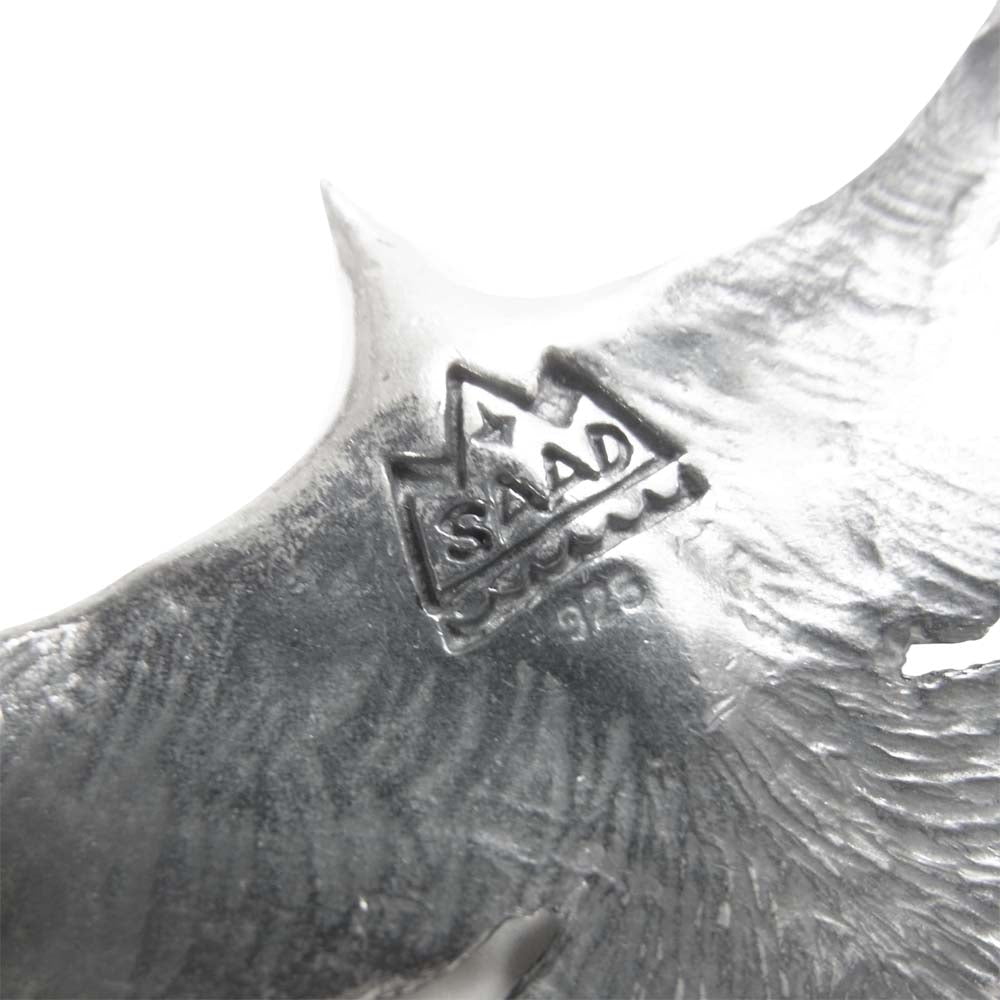 SAAD サード イーグル ターコイズ ハート フェザー クロー ビーズ