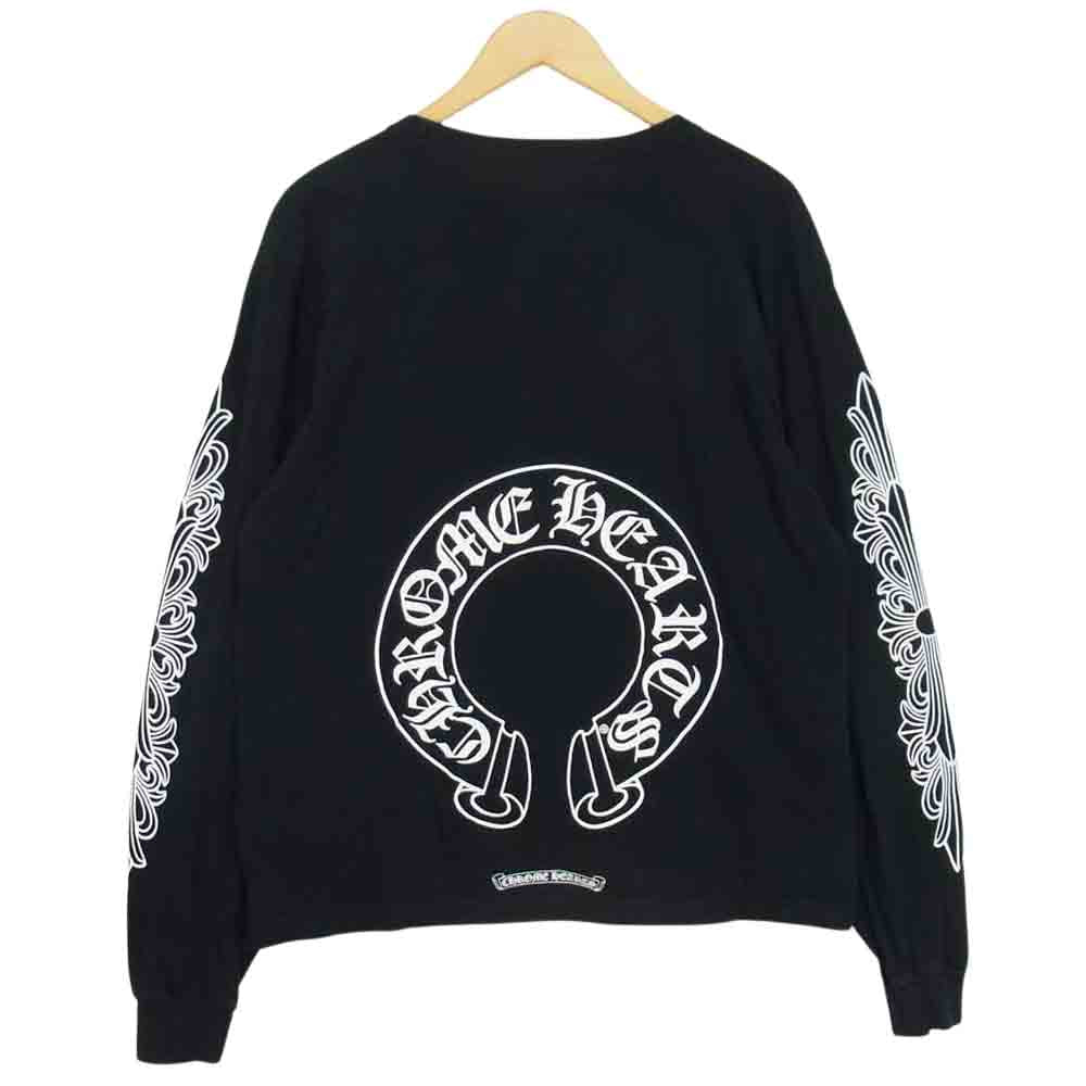 CHROME HEARTS クロムハーツ（原本無） ホースシュー フローラルクロス