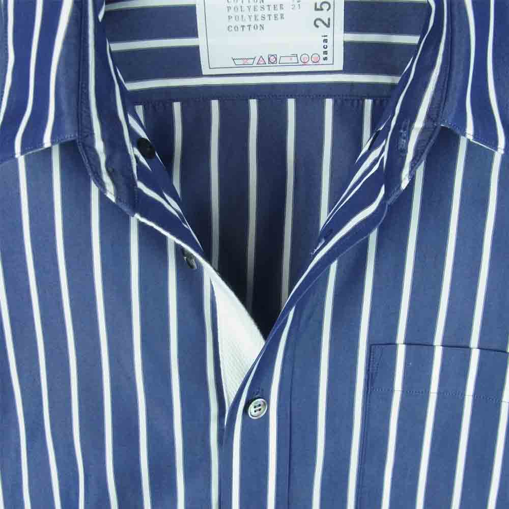 Sacai サカイ 21AW 21-02584M Cotton Poplin Shirt コットン ポプリン