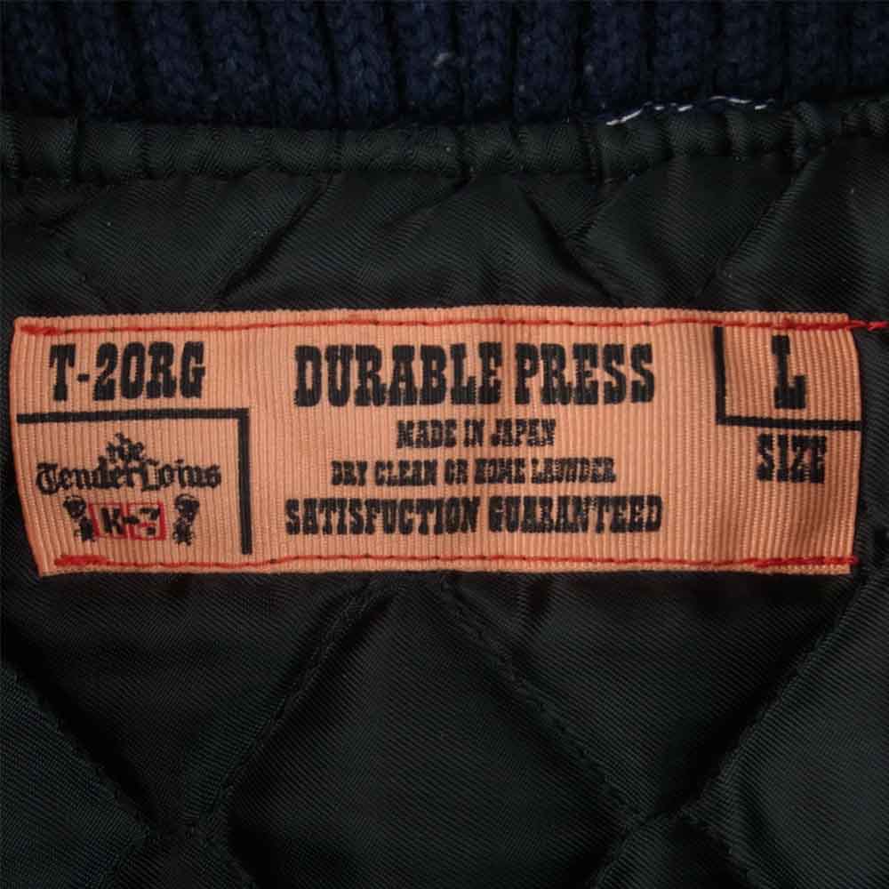 TENDERLOIN テンダーロイン T-WORK JKT 裏地キルティング ロゴワッペン