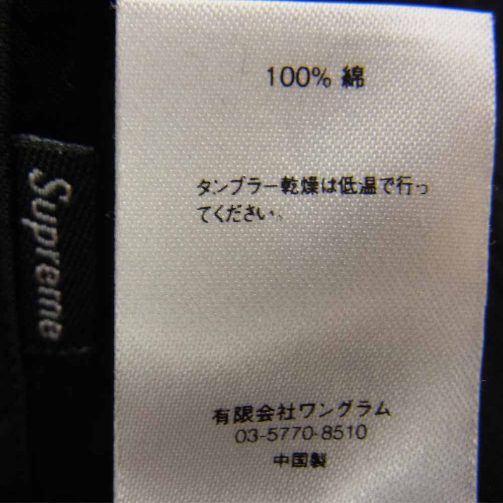 Supreme シュプリーム S/S Shirt 半袖 シャツ ブラック ブラック系 S