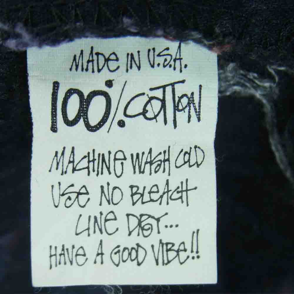 STUSSY ステューシー ヴィンテージ 80s 初期 長方形黒タグ USA製