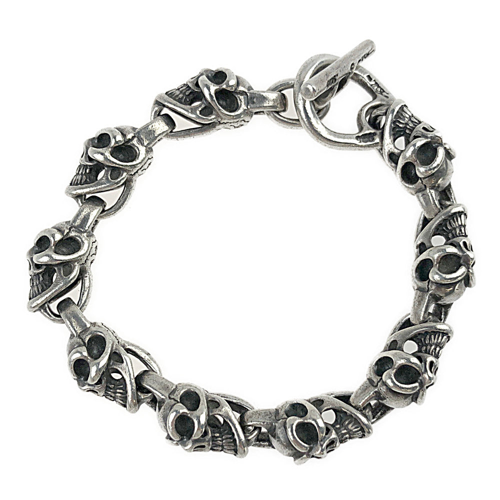 BILL WALL LEATHER ビルウォールレザー Small Good Luck Skull