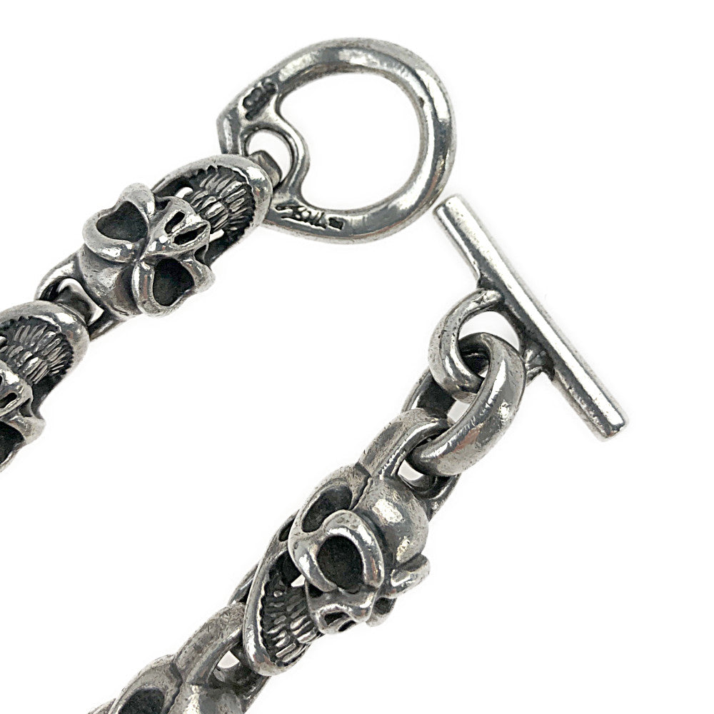 BILL WALL LEATHER ビルウォールレザー Small Good Luck Skull