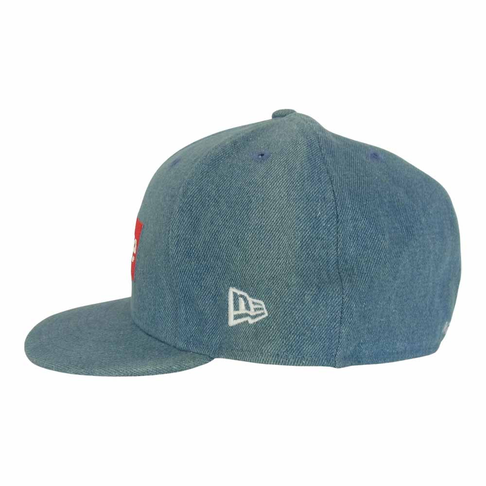 Supreme シュプリーム 12SS New Era Box Logo Cap ニューエラ デニム