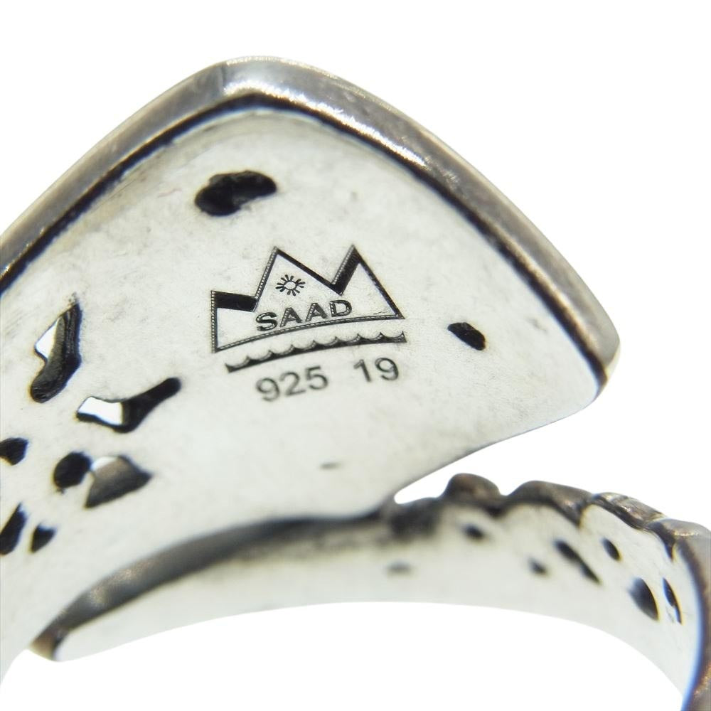 SAAD サード アラベスク サン シンボル リング SILVER925 シルバー系