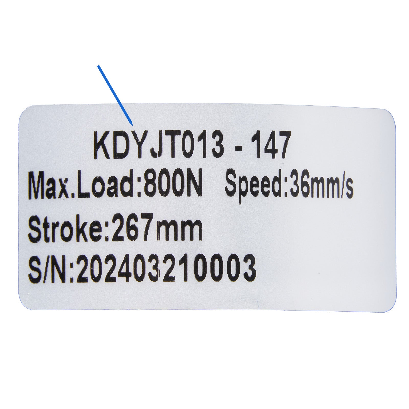 KAIDI KDYJT013-147 Linear Actuator for Recliner/Lift Chair – Life