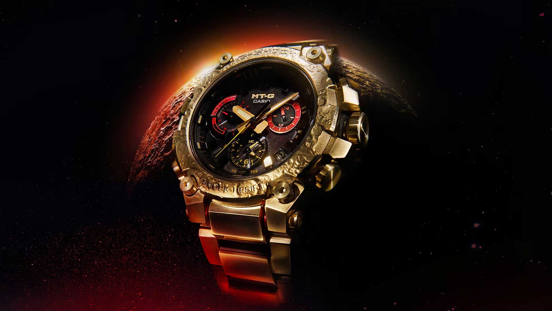 G-SHOCKから新作登場！月の兎をモチーフにした腕時計「MTG-B3000CX