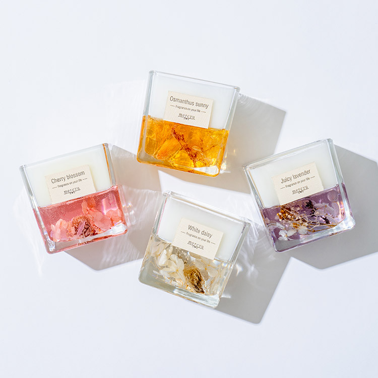 Bloom Collection アロマキャンドル MRU-122 | mercyu(メルシーユー)