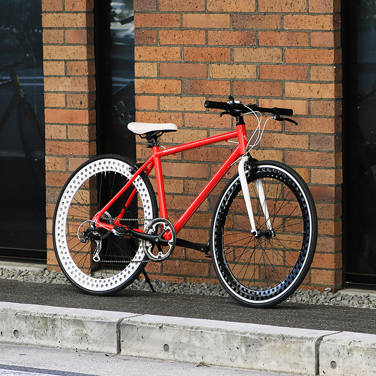 700Cアルミクロスバイク 7段変速 Dampflok BSC-7001 | WACHSEN(ヴァクセン)