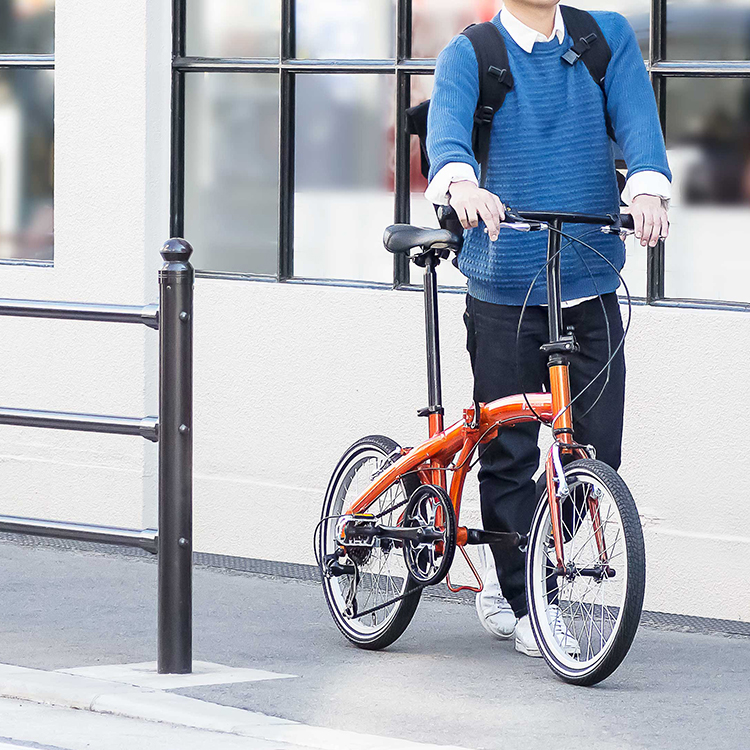 20インチアルミ 折りたたみ自転車 6段変速 ORAN WBA-2001 | WACHSEN