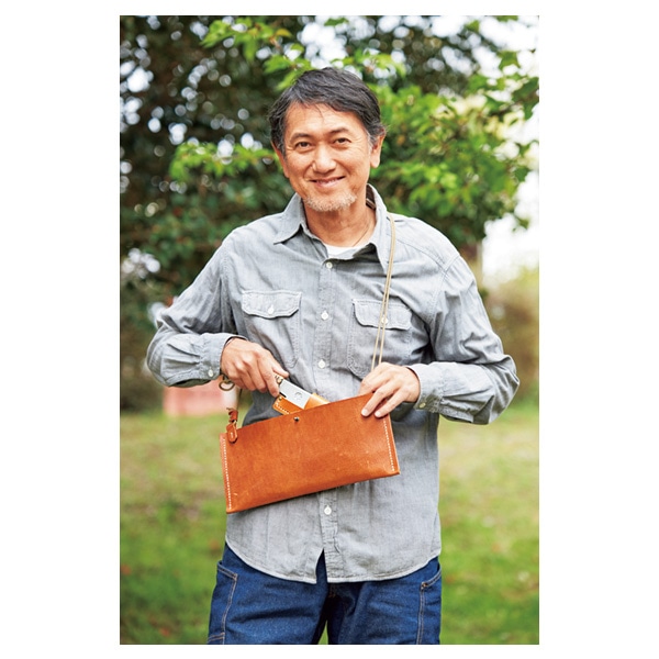 久八 コンパクト鉈＆レザーサコッシュ : 小学館百貨店