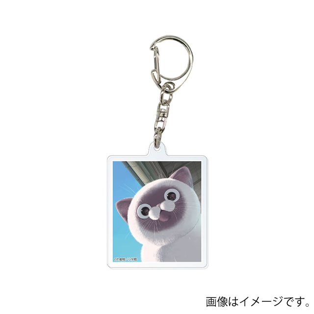 オヤジとにゃん吉』コマアクリルキーホルダーセット C : サンデー