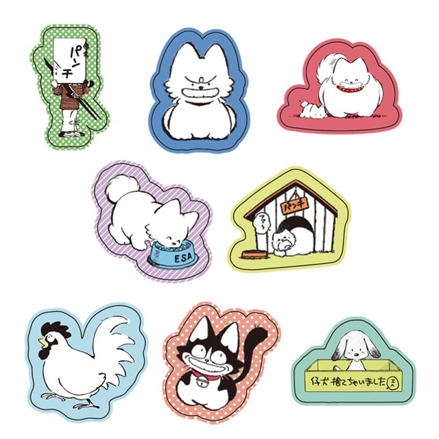 あだち充画業55周年記念 フレークシールC : サンデープレミアム