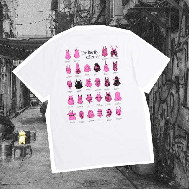 ドロヘドロ』 悪魔Tシャツ ホワイト : サンデープレミアムショップ