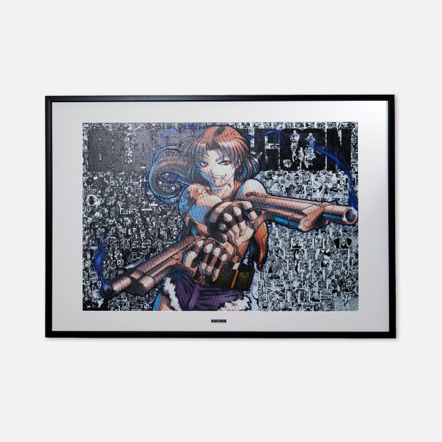 BLACK LAGOON』 25周年記念デザイン メタルキャンバスアート : GX