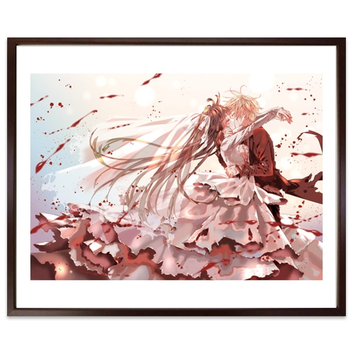 佐野愛莉先生直筆サイン入り 『仁義なき婿取り』複製原画プリマ