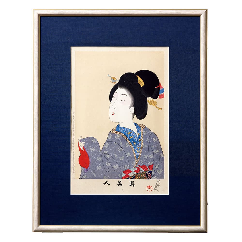 楊洲周延の美人画「真美人 三」 : 小学館百貨店