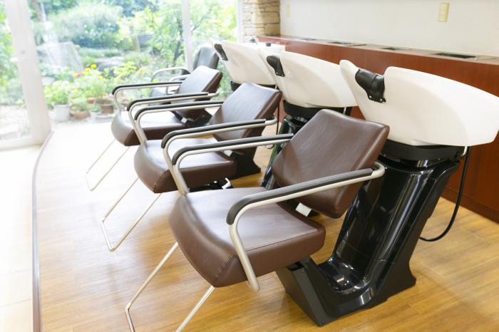 シャンプー台｜店内｜リリー美容室ギャラリー（栃木県矢板市のヘアサロン）