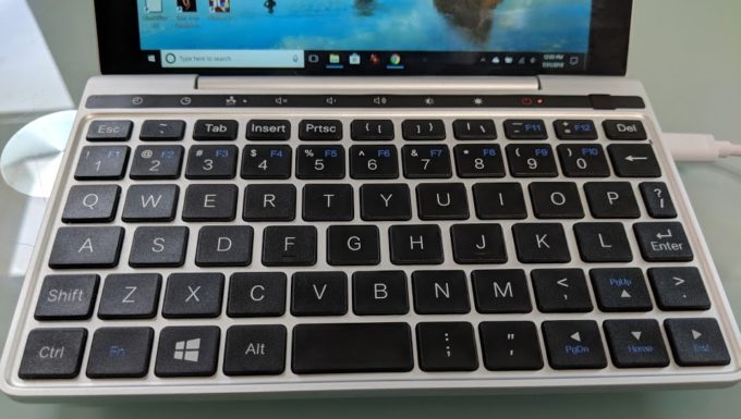 Closer look at the GPD Pocket 2's tiny keyboard - Liliputing