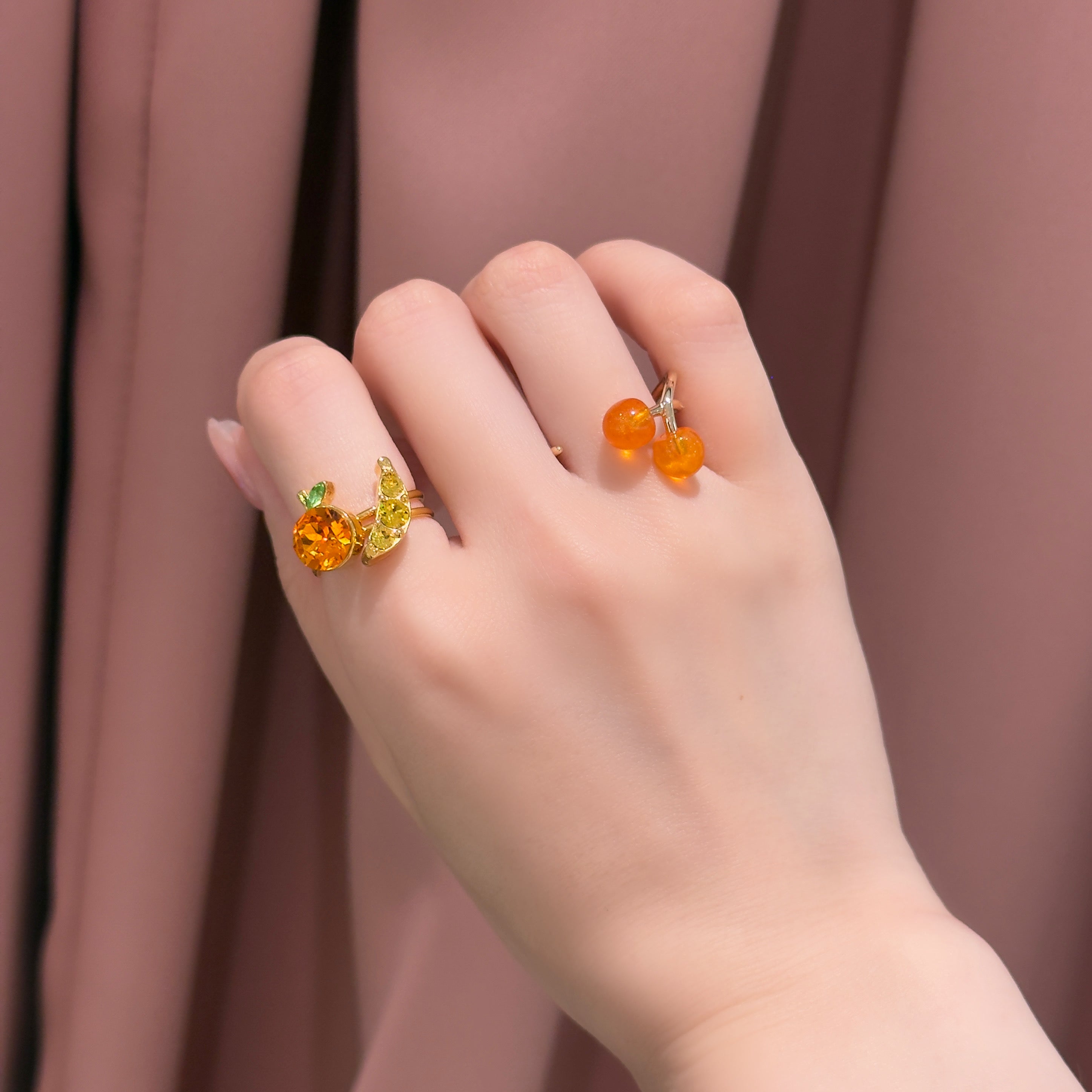 チェリーリング（パステルオレンジ） – Liquem