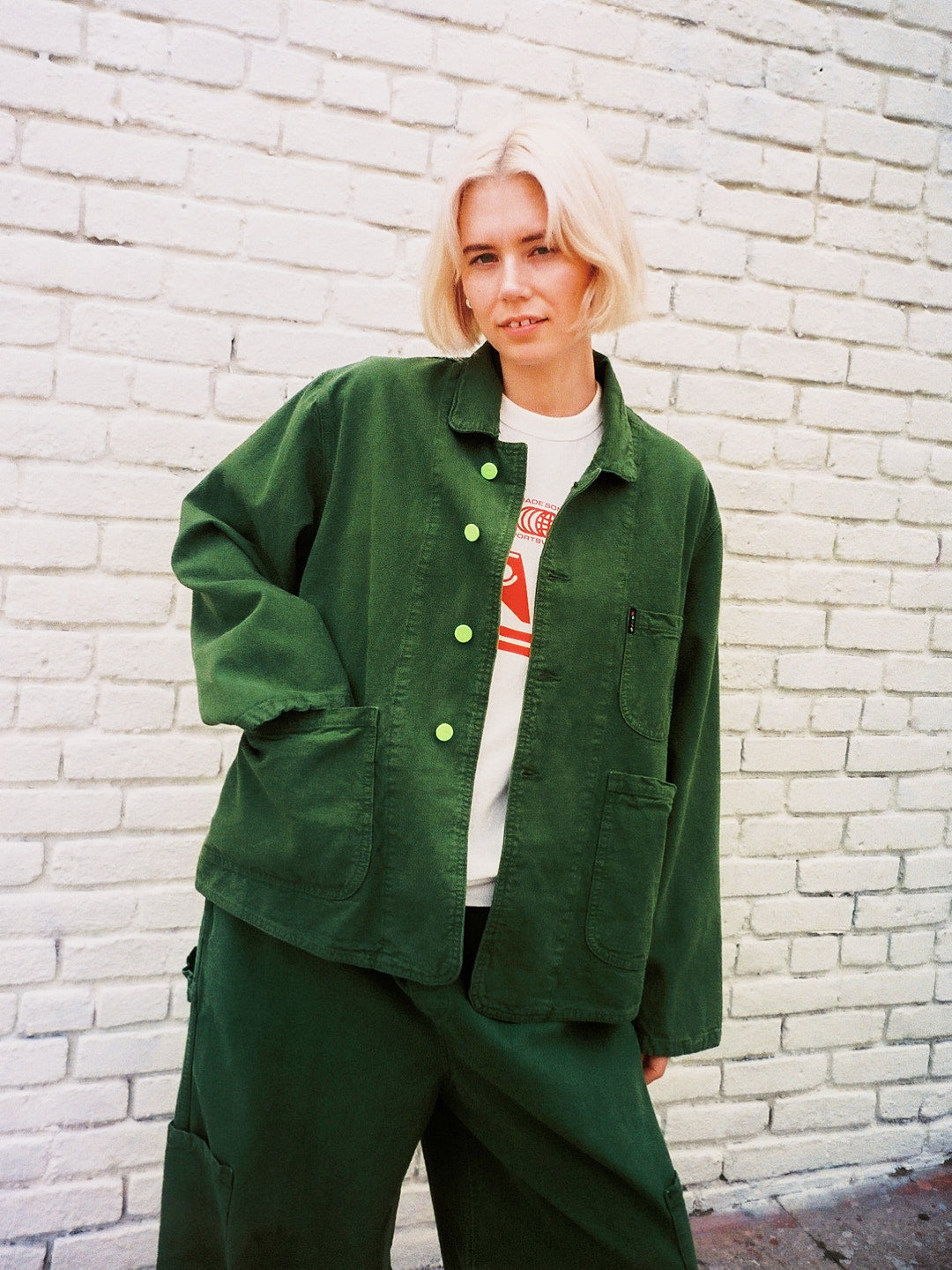 Forager Jacket - Kale Green – Lisa Says Gah