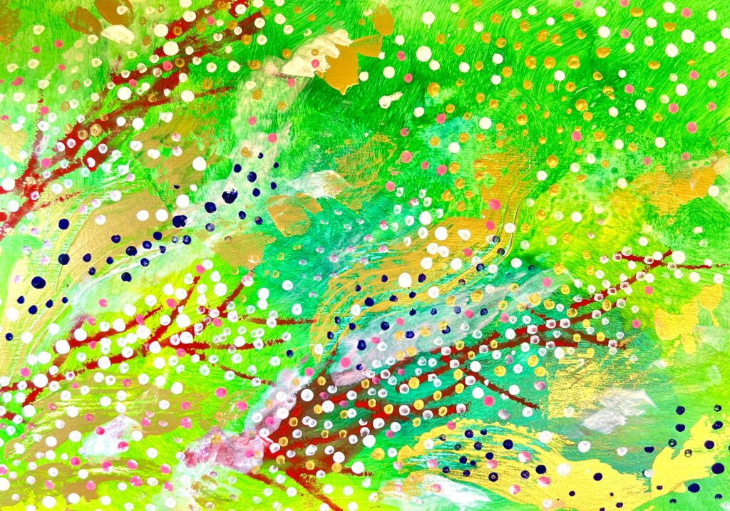 アクリル抽象画 | Little-hiroko