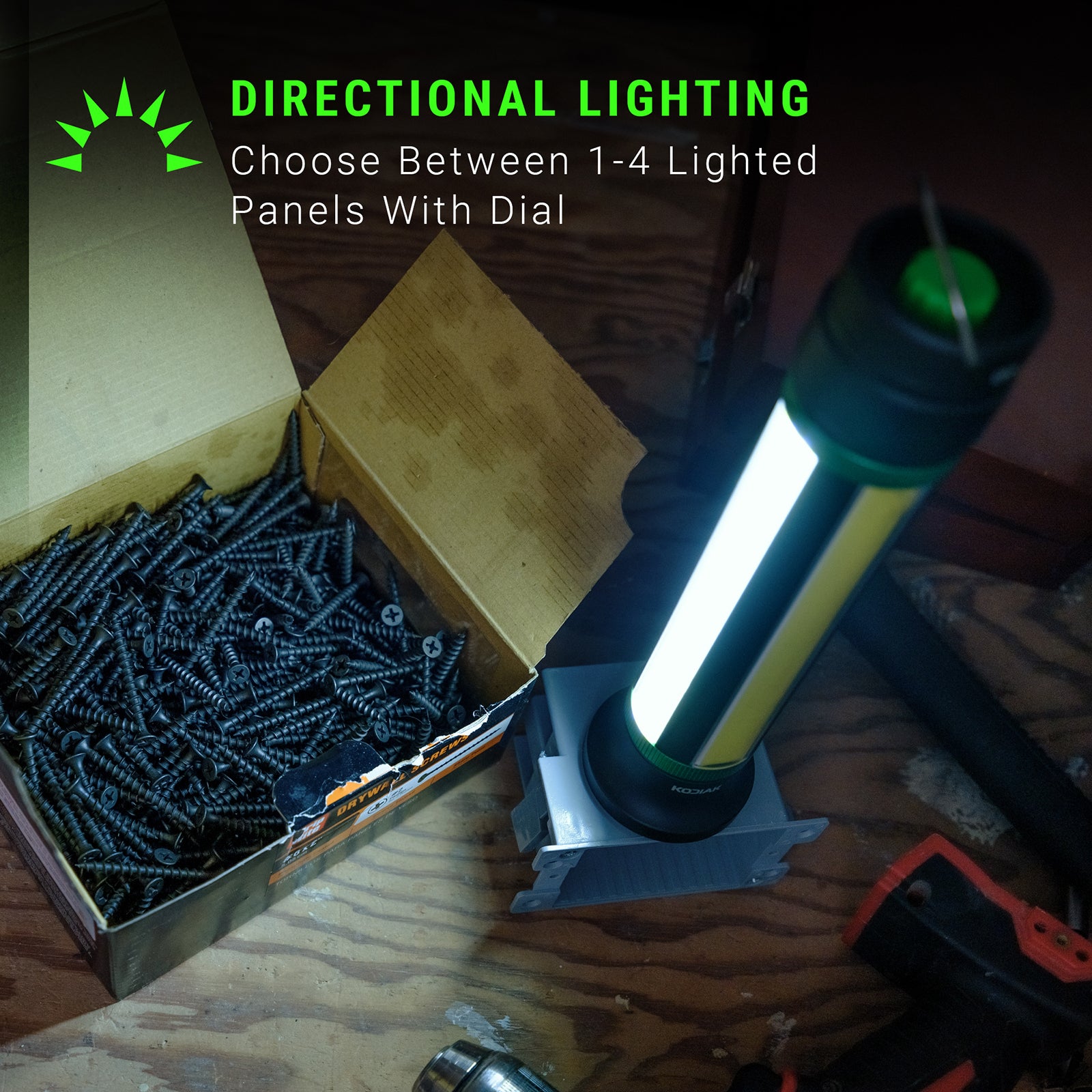 Kodiak® Kuadrant 4-Panel Rechargeable Lantern - LitezAll