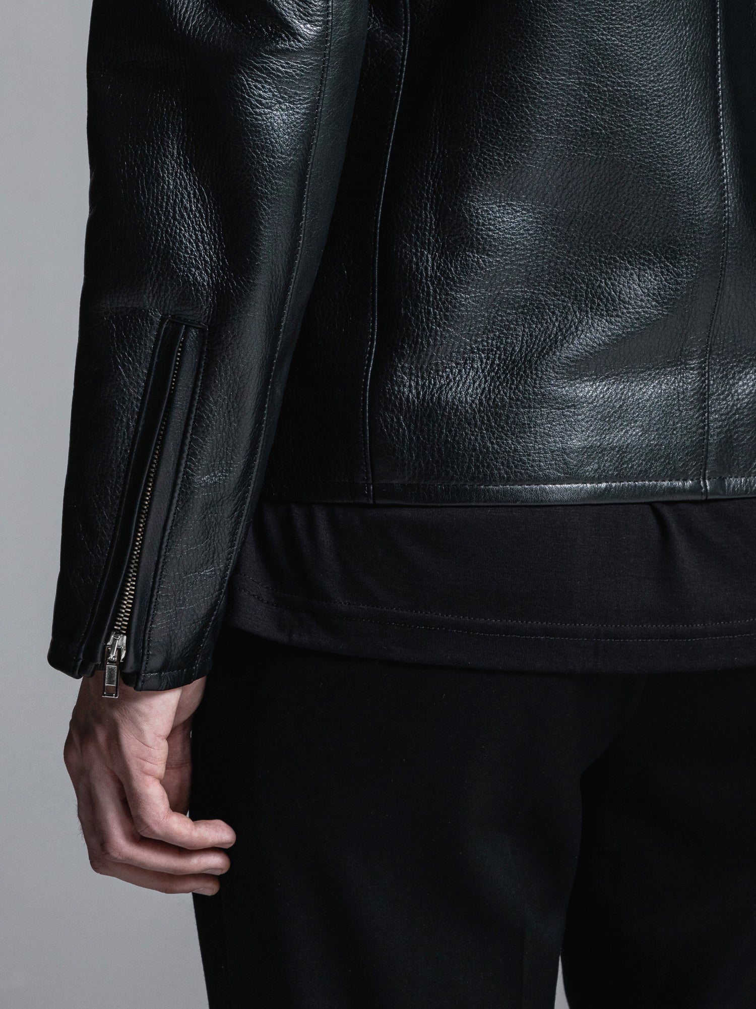 LEATHER SINGLE RIDERS JACKET | レザーシングルライダースジャケット