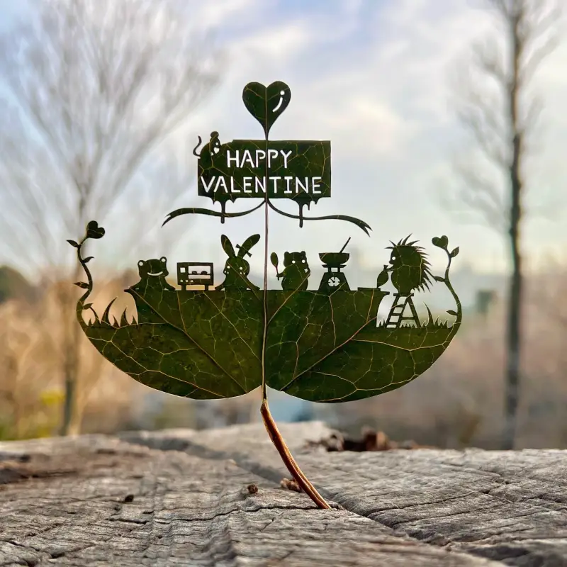 リト＠葉っぱ切り絵｜公式WEBサイト