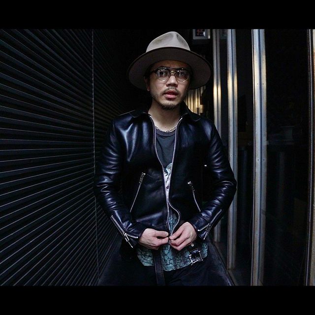 VaLLet 本革 シングルライダースジャケット メンズ ヴァレット