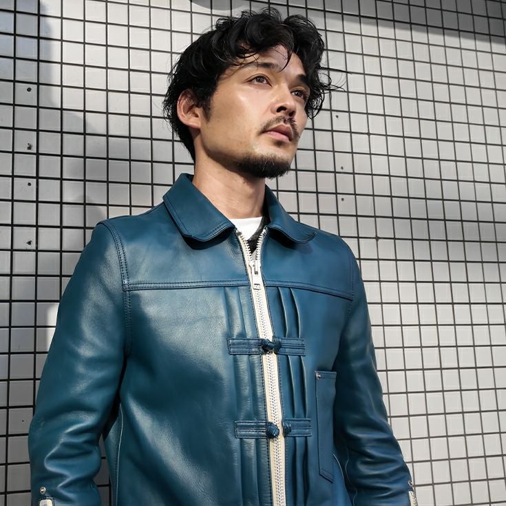 VaLLet 本革 レザージージャン メンズ ヴァレット VALLET06AN レザー