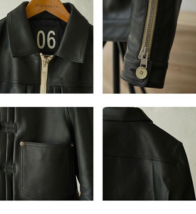 VaLLet 本革 レザージージャン メンズ ヴァレット VALLET06VG レザー