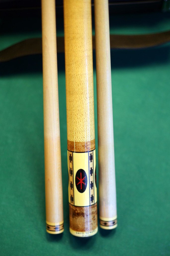 Meucci David Howard | FOR SALE Star of David cue made for Da… | Flickr