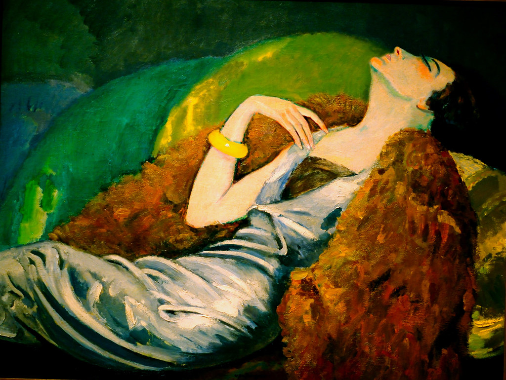 La femme au canapé | Kees Van Dongen 1877-1968 La femme au c… | Flickr