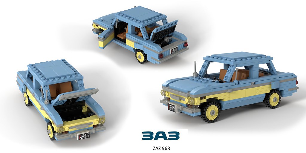 ZAZ 968 (1970) | ZAZ Zaporozhets was a series of rear-wheel-… | Flickr