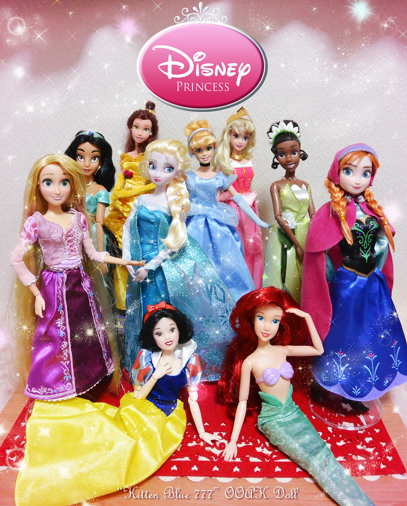 Disney Princess OOAK doll ~Princess! 01~ | 全員、集合！ プリンセス