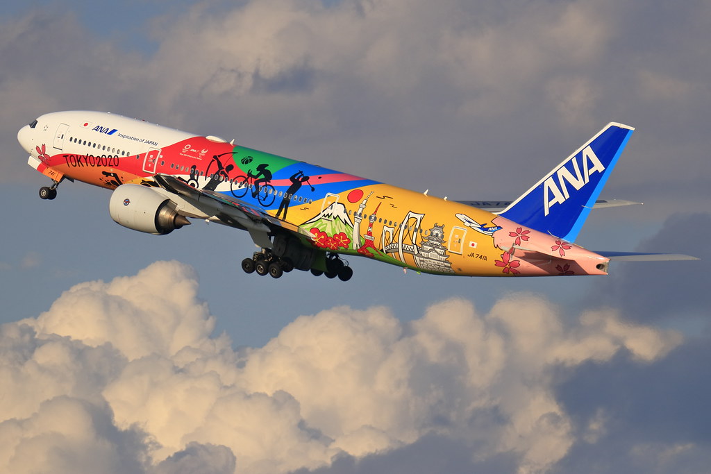 All Nippon Airways 777-200ER JA741A 