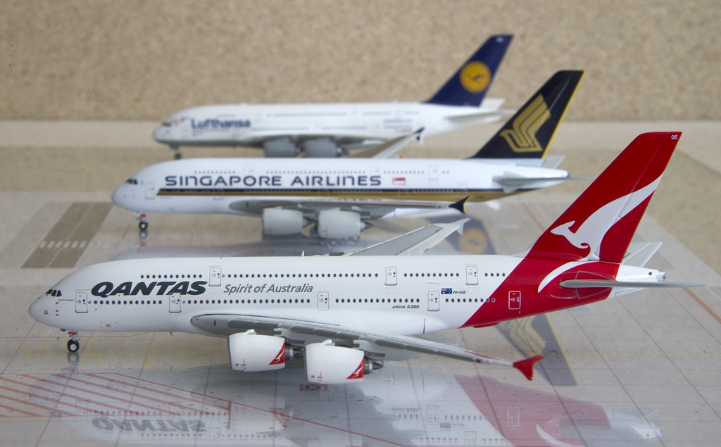 GJ Qantas Airbus A380-800 VH-OQE - 1/400 | Model Plane Dieca… | Flickr