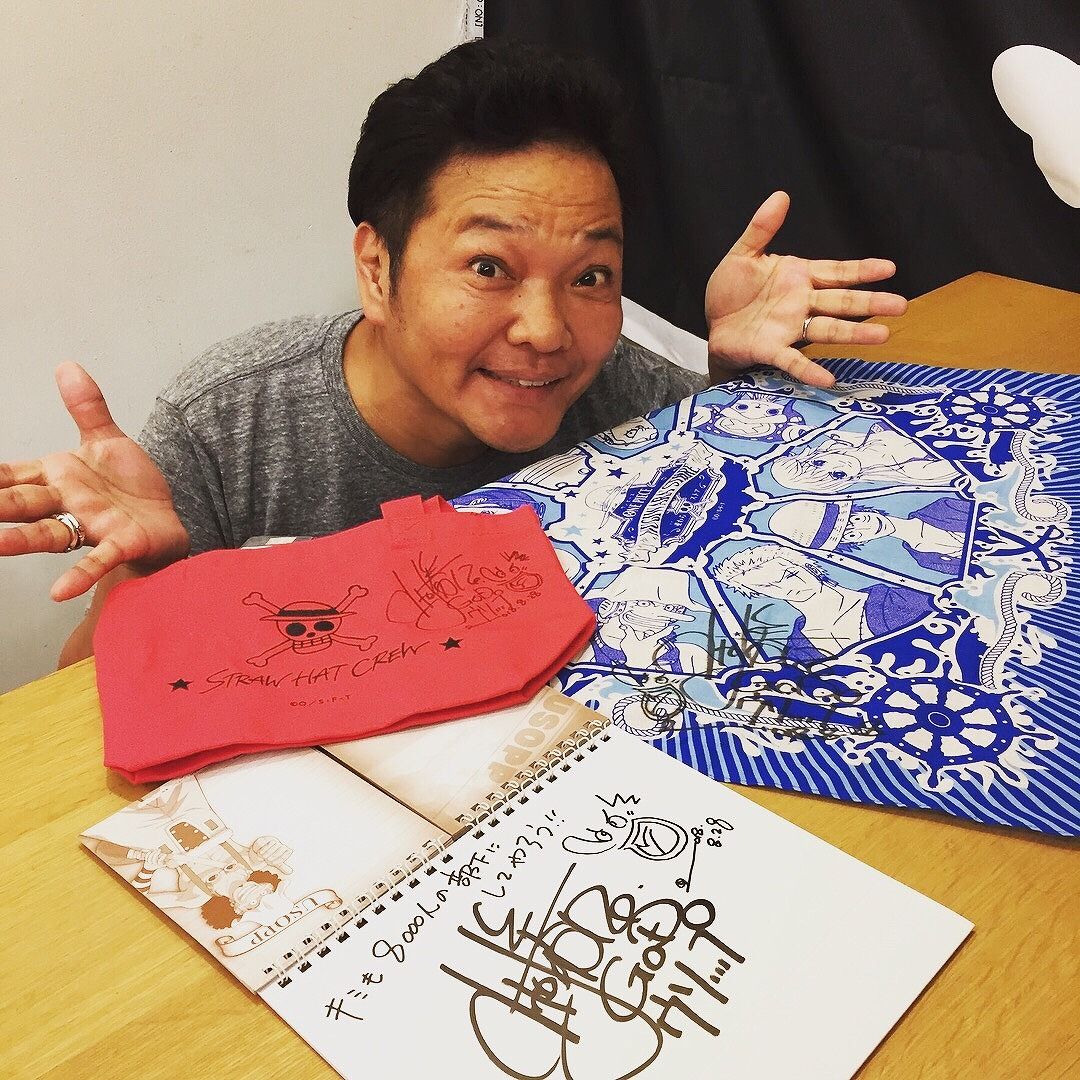 渋谷本店】山口勝平さんが遊びに来てくれました!! : ONE PIECE 麦わら