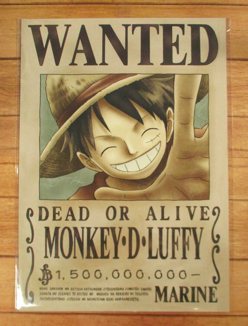 福岡店】新しい手配書グッズのご紹介♪ : ONE PIECE 麦わらストア 航海日誌