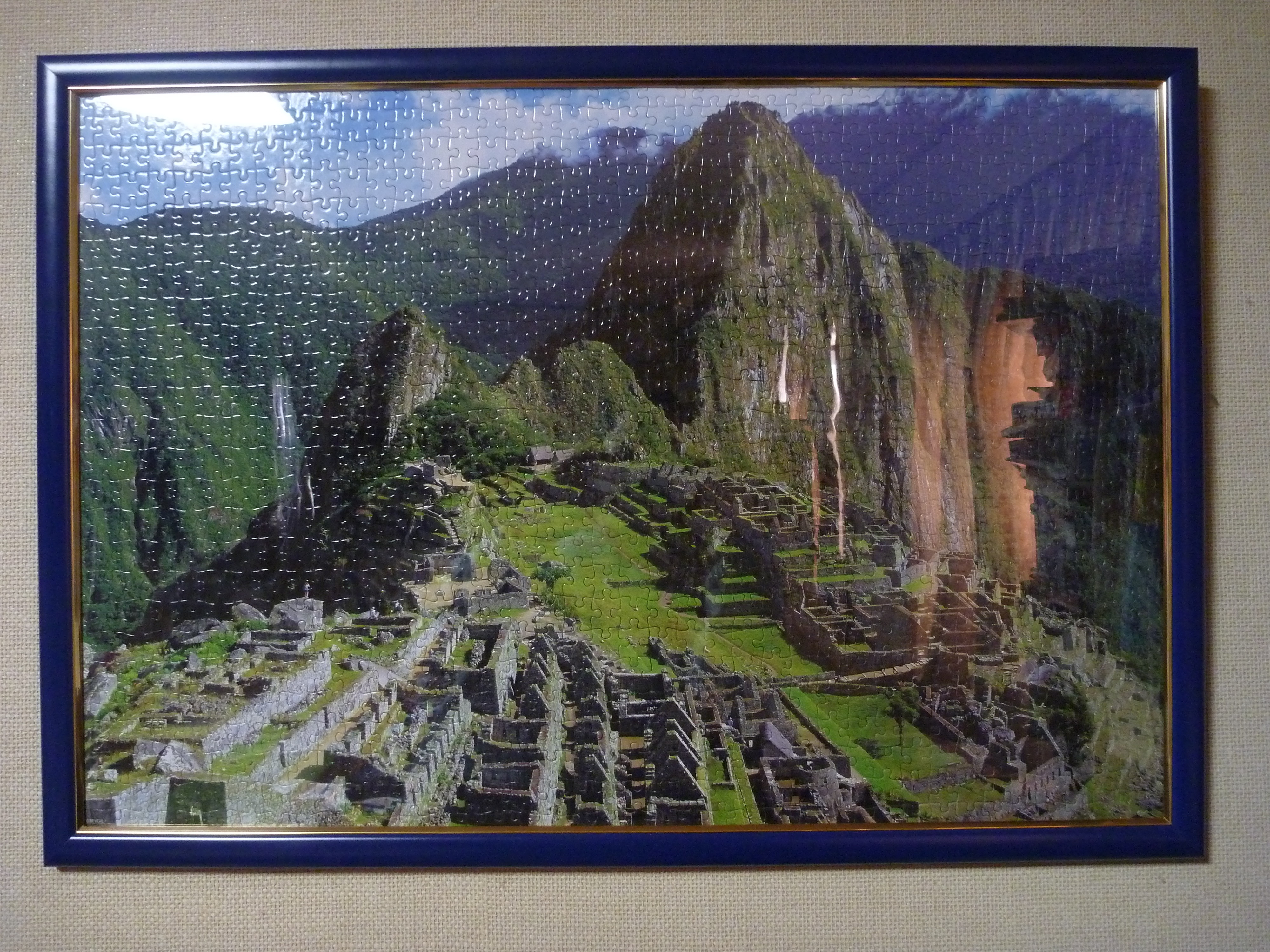 ジグソーパズル「マチュピチュ」やっと完成しました。 : 村本歯科コラム