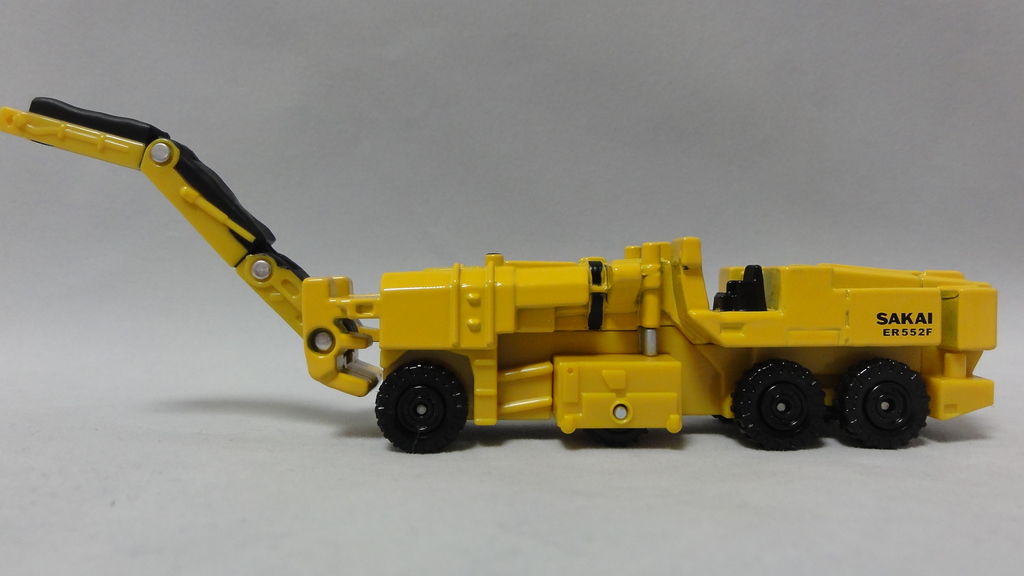2008/12 トミカ ロング No.123 酒井重工業 ロードカッタ ER552F : ま