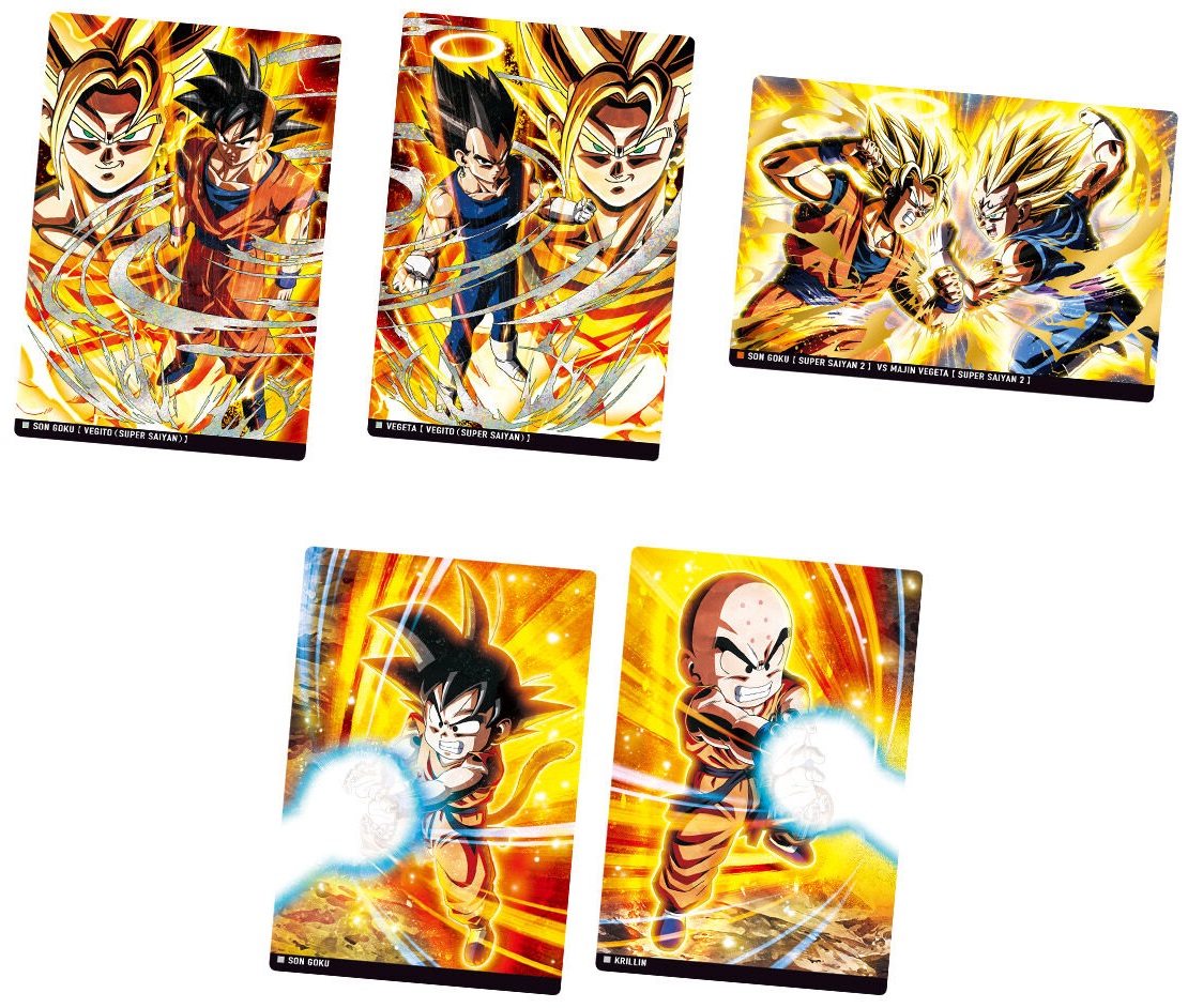 イタジャガ ドラゴンボール vol.5 全30種 カード画像【商品仕様・画像