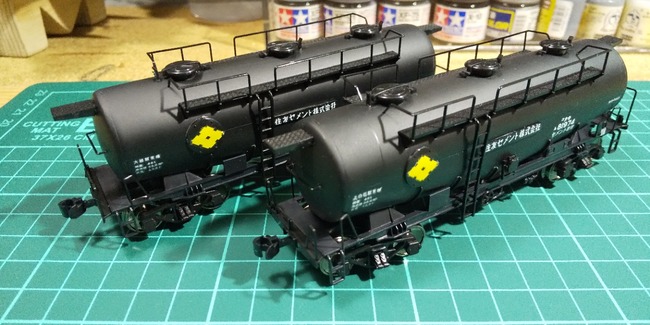 TOMIX HO組立キット 私有貨車タキ1900形 HO-737 組付け : クローゼット