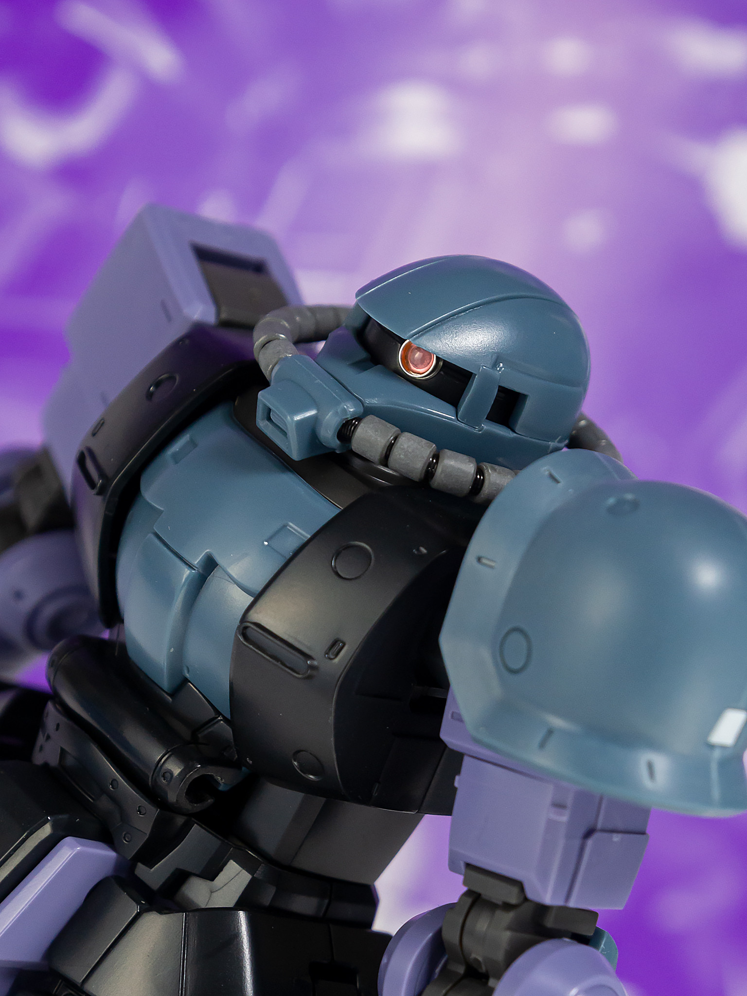 HG ORIGIN 高機動試作型ザク製作4／モノアイのディテールアップ